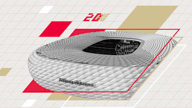 Sonderausstellung 20 Jahre Allianz Arena im FC Bayern Museum
