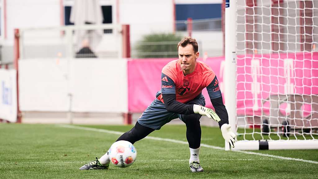 Goalkeeper training