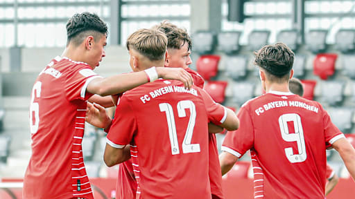 FC Bayern U19, Jubel, Paul Wanner