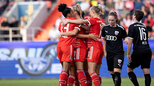FC Bayern Frauen, Jubel, FC Ingolstadt