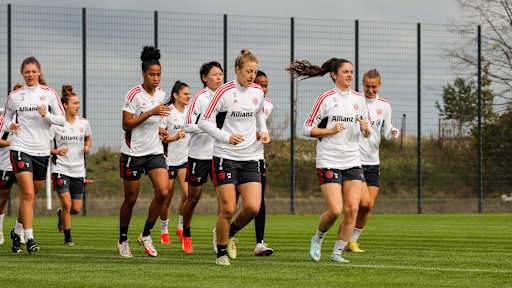 Training FC Bayern Frauen