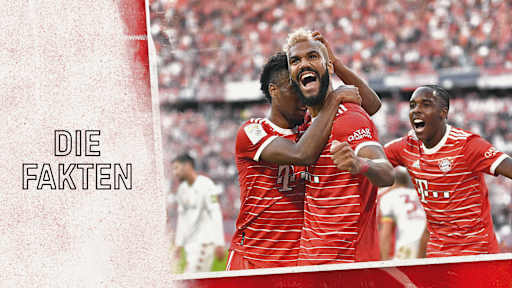 Zahlen und Fakten zum Bundesliga-Spiel FC Bayern - Eintracht Frankfurt