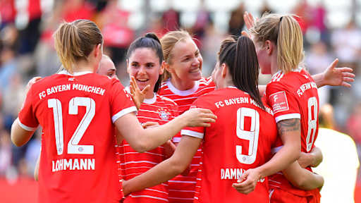 FC Bayern Women, SC Freiburg, celebration