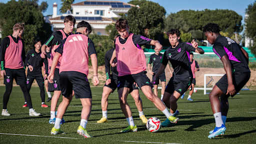 Trainingslager der FC Bayern Amateure
