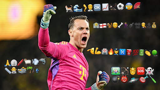 Die Emojis des FC Bayern vor dem Gipfel in Leverkusen.