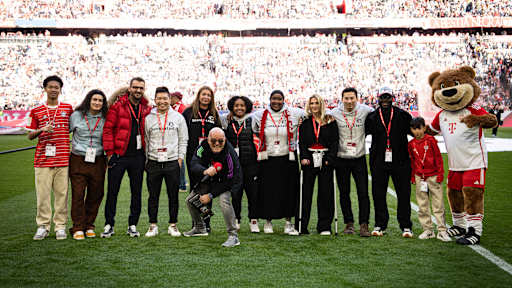 FC Bayern Red against Racism