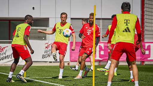 FC Bayern entrenamiento