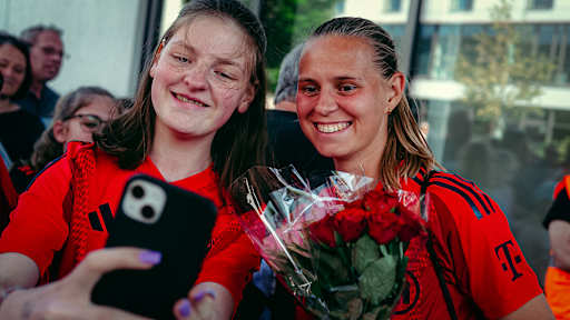 FC Bayern Frauen, Fanfest, Meisterfeier
