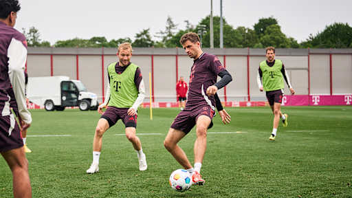 FC Bayern entrenamiento