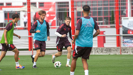 Training der FC Bayern Amateure.