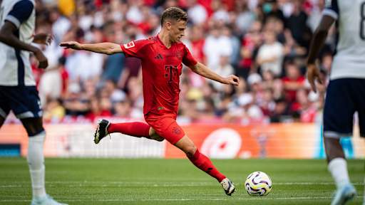 Scene from the test match Tottenham Hotspur - FC Bayern in London