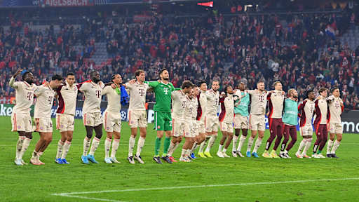 Celebracion, FC Bayern, Dinamo Zagreb