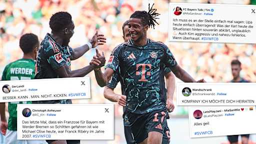 Die Tweets der FC Bayern-Fans zum 5:0 in Bremen