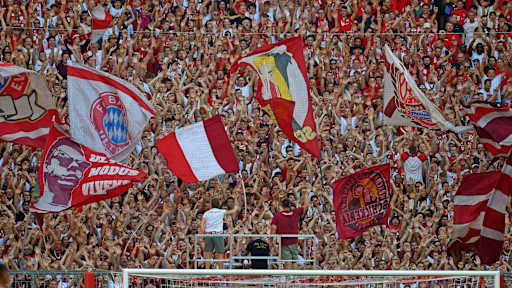 Aficionados FC Bayern Südkurve.