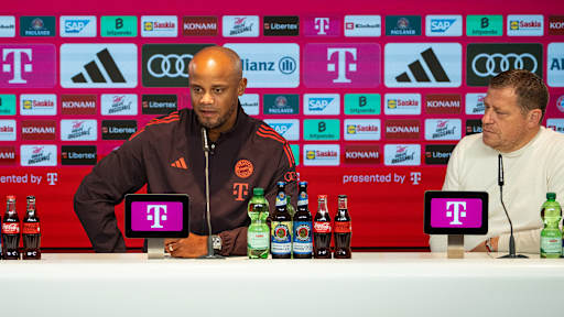Vincent Kompany press conference Bayern