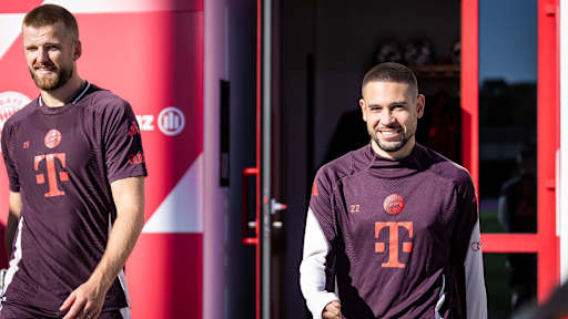 Bayern training during the international break