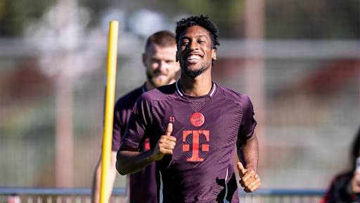 Bayern training during the international break