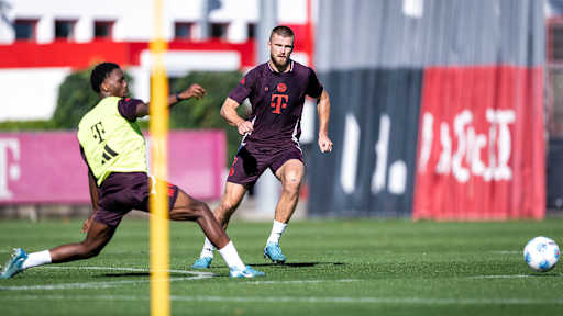 Bayern training during the international break