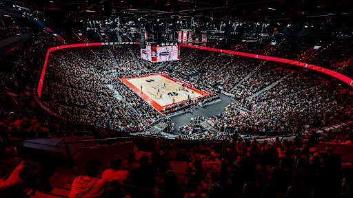 Der SAP Garden beim Spiel gegen Real Madrid