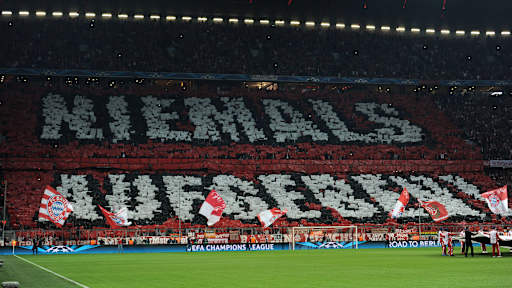 Bayern Fan tifos