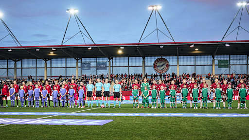 Die FC Bayern Frauen und Arsenal London vor dem ersten UWCL-Gruppenspiel.