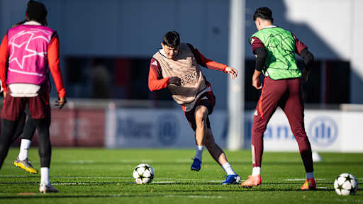 Training FC Bayern Champions League Paris Saint-Germain