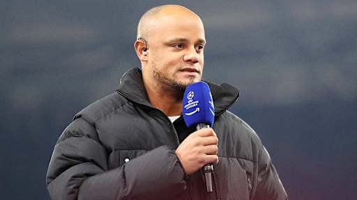 Vincent Kompany en una entrevista tras el partido contra el Shakhtar Donetsk