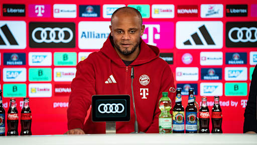 Vincent Kompany press conference Bayern