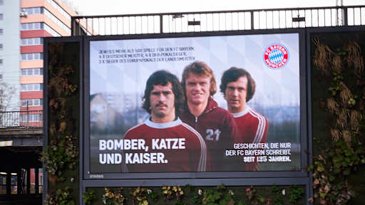 Posters for FC Bayern's 125th birthday