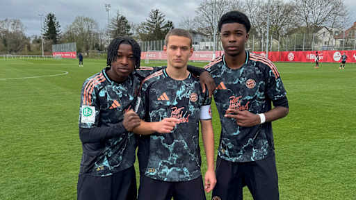 Die Torschützen der FCB-U17.