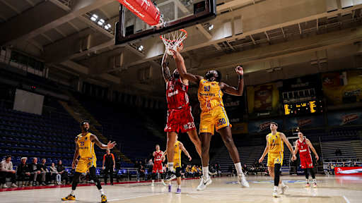 Bilder vom EuroLeague-Spiel bei Maccabi
