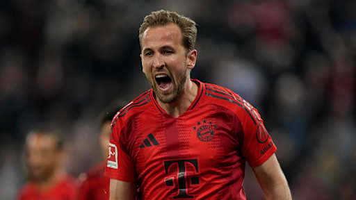 Harry Kane bejubelt sein Tor gegen den FC Augsburg