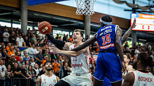 Der FC Bayern Basketball empfängt den deutschen Pokalsieger im BMW Park