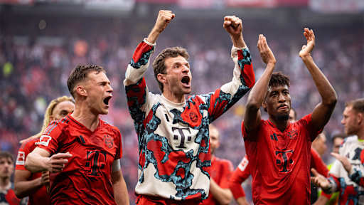 2025: Matchday 32 – Bayern earned a draw at RB Leipzig to put them out of realistic reach of Bayer Leverkusen, who went on to drop points at Freiburg the following day and confirm the Meisterschale’s return to Munich.