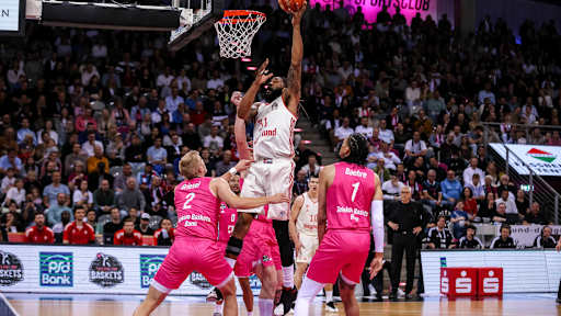 Bilder vom BBL-Auswärtsspiel gegen die Telekom Baskets