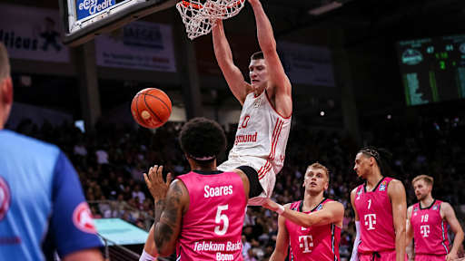 Bilder vom BBL-Auswärtsspiel gegen die Telekom Baskets