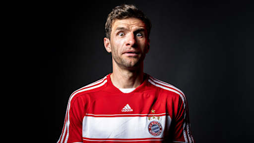 Thomas Müller schaut erstaunt