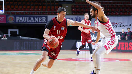 Vladimir Lucic verlängert seinen Vertrag beim FC Bayern Basketball bis 2027.