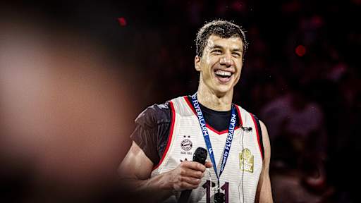 Vladimir Lucic verlängert seinen Vertrag beim FC Bayern Basketball bis 2027.