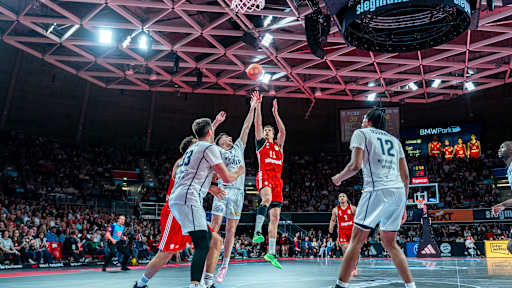 Der FC Bayern Basketball trifft im 1. Halbfinale auf Heidelberg