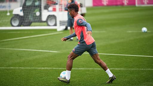 FC Bayern's training session on Saturday