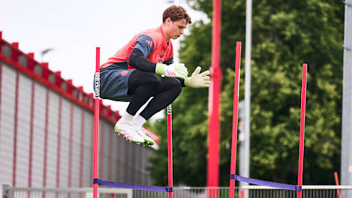 FC Bayern's training session on Saturday