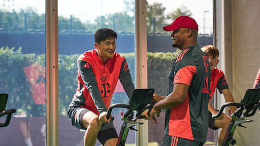 Das Training des FC Bayern am Samstag