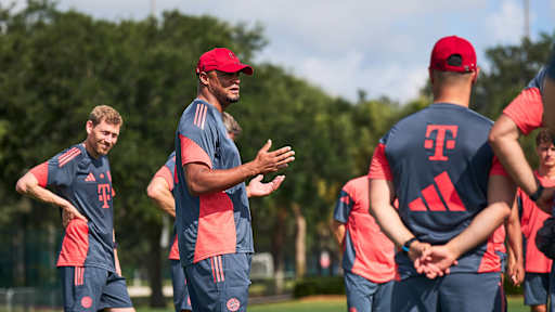 Das Training des FC Bayern am Samstag