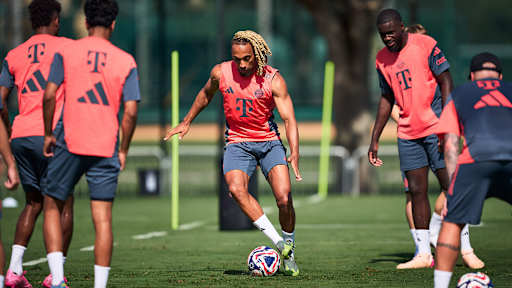 Das Training des FC Bayern am Donnerstag