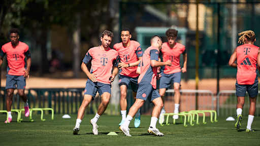 Das Training des FC Bayern am Donnerstag