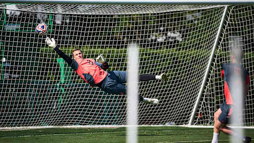 Das Training des FC Bayern am Donnerstag