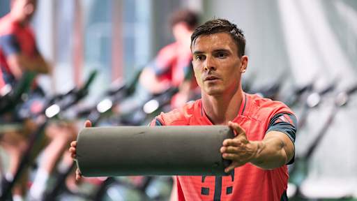 FC Bayern training on Saturday