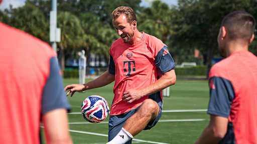 FC Bayern training on Saturday
