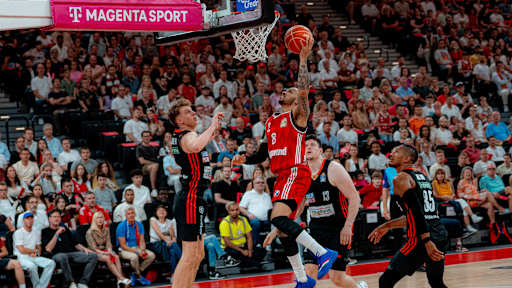 Bilder vom ersten Playoff-Finale gegen Ulm
